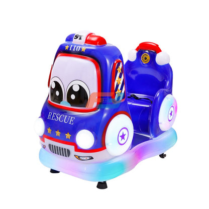Kids Coin-Operated Cartoon Shaking Car